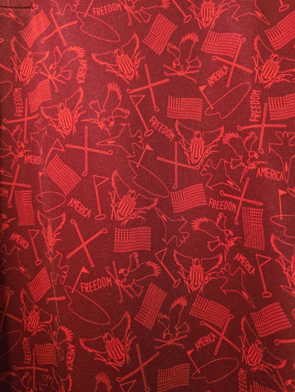 Patriotic Puma Golf Polo